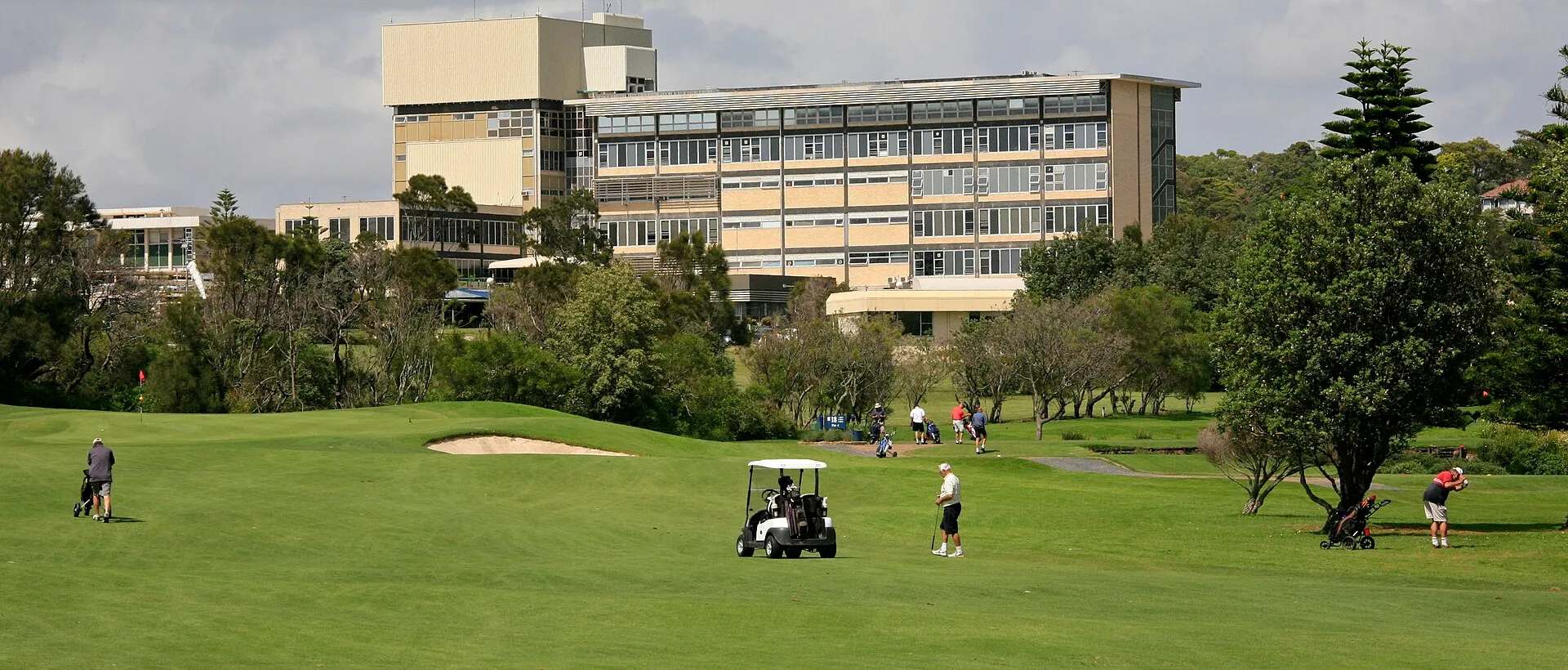 Xe điện trên sân golf